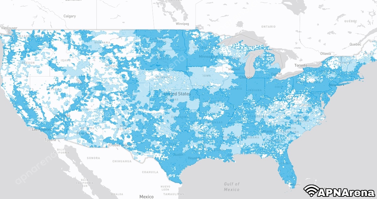 Optimum Mobile Coverage Map