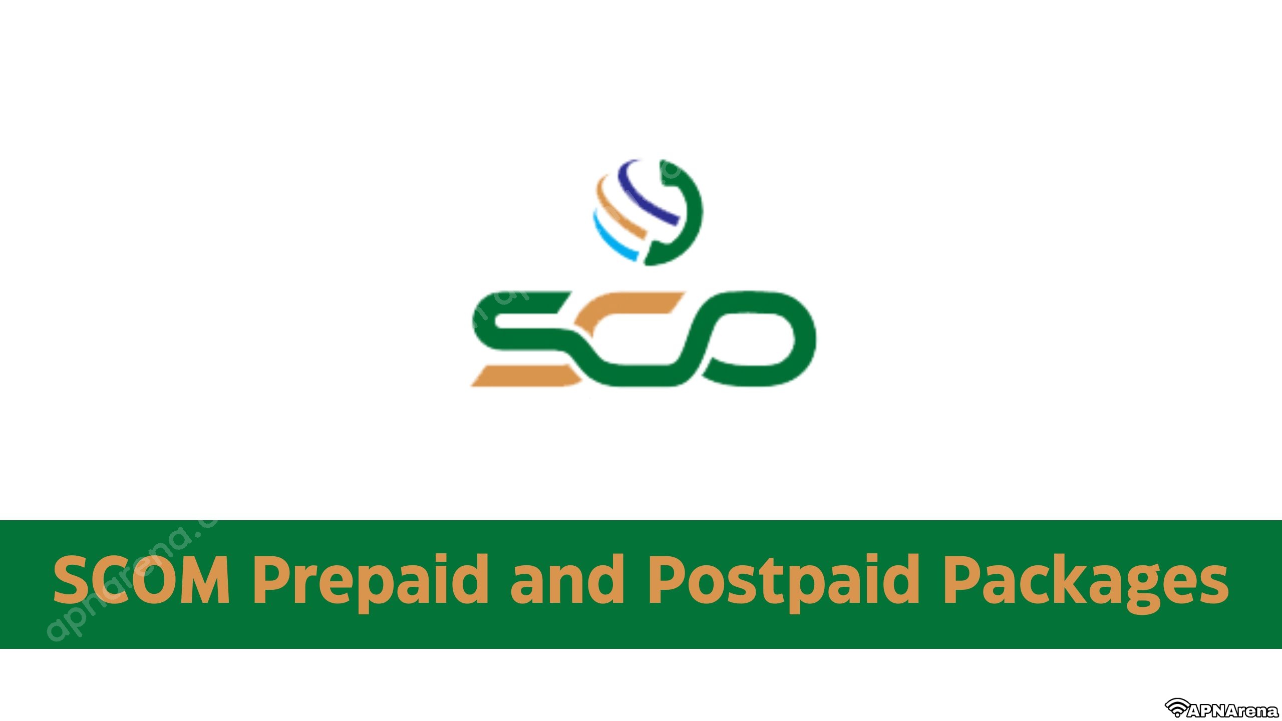 SCOM SIM Prepaid and Postpaid Internet, Call & SMS Packages | Monthly, Weekly & Daily Data Plans