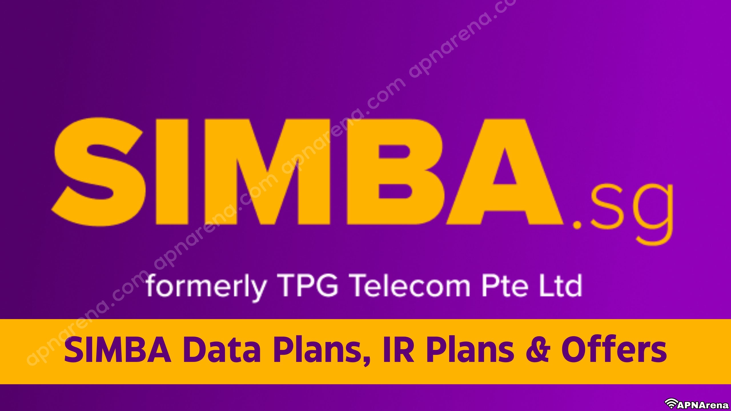 TPG Mobile (SIMBA) Plans Top-Up Recharge Offer