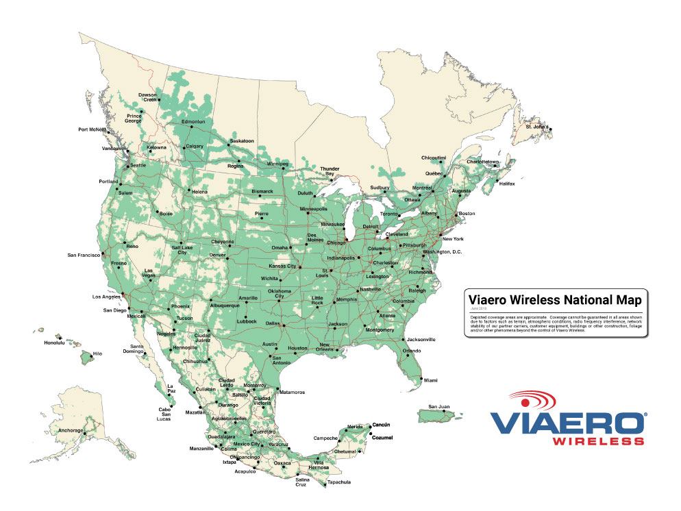 Viaero Wireless Coverage Map